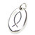 Christian Fish sterling silver charm .925 x 1 Holy Christ Fishes charms