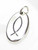 Christian Fish sterling silver charm .925 x 1 Holy Christ Fishes charms additional view