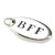 BFF Tag sterling silver charm .925 x 1 Best Friends Forever charms