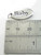 Baby Tag sterling silver charm .925 x 1 Babies and Love charms side view