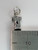 Toilet Outhouse sterling silver charm .925 John Dunny Lav detail
