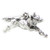 Wolf Running sterling silver charm .925 Wolves and Wolfs charms