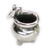 Cooking Pot Cauldron sterling silver charm .925 x 1 Cauldrons charms