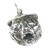 Bears Head sterling silver charm pendant .925 x 1 Bear pendants charms