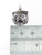 Bears Head sterling silver charm pendant .925 x 1 Bear pendants charms