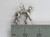 Greyhound dog sterling silver charm .925 Greyhounds dogs size example