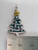 Christmas Tree sterling silver charm .925 Xmas trees charms C detail
