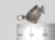 Mushroom Toadstool sterling silver 2D charm .925 Mushrooms charms detail