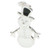 Snowman sterling silver charm pendant .925 Snowmen charms