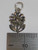 Flower sterling silver charm .925 Flowers Floral charms A1 detail