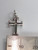 Cross small sterling silver charm pendant .925 x 1 crosses charms