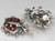 Ladybird Bug sterling silver charm .925 Lady bugs charms alternate view