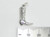 Boot 2D sterling silver charm .925 x 1 boots shoes charms detail