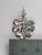 Green Man - Leaf with Face Deity sterling silver charm .925 detail