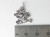 Dragon sterling silver charm .925 x 1 Chinese Dragons charms Pendants side view