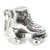 Roller Skate TINY sterling silver charm .925 x 1 Rollerskate charms