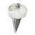 Ice Cream cone sterling silver charm .925 Ices charms