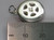 Pentagram sterling silver charm pendant .925 pentagrams size example