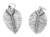 Coca leaf sterling silver charm - pendant .925 Cocas leaves charms additional view