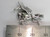 Pegasus 2D sterling silver charm pendant .925 Fantasy charms detail