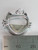 Cat Photo Holder sterling silver charm .925 Cats Photos charms size example
