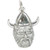 Viking sterling silver charm .925 x 1 Vikings charms
