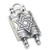 Torah sterling silver 2D charm .925 Jewish Holy charms