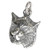 Bobcat Bob Cat sterling silver charm .925 x 1 Big Cats charms A1