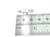 Double Cross sterling silver charm .925 Crosses charms size example