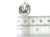 Cowboy Girl hat sterling silver charm .925 Cow Girls Boys charms side view