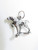 Pointer Dog sterling silver charm .925 Pointers Dogs charms detail