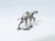 Pointer Dog sterling silver charm .925 Pointers Dogs charms additional view