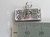 Dollar bill sterling silver charm .925 Money Dollars charms size example
