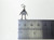 Dancing Man character sterling silver charm .925 NON Moving side view