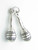 Maracas sterling silver charm .925 Maraca rumba shakers charms additional view