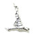 Cheerleader doing splits sterling silver charm .925 Cheer Leader