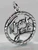 Thankyou sterling silver charm pendant .925 Thank You charms additional view