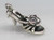 Fashion Mule style shoe sterling silver charm .925 x 1 Shoes charms image 6