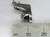 Wedge style shoe sterling silver charm .925 shoes charms size example