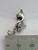 Sling back sandal style shoe sterling silver charm .925 x1 shoes charms size example