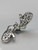 Pair of Mittens sterling silver charm .925 Mitten and gloves charms additional view