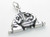 Nativity Scene sterling silver charm .925 x 1 Christmas Xmas charms additional view