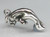 Manatee sterling silver charm .925 Sea Cow charms alternate view