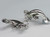 Manatee sterling silver charm .925 Sea Cow charms extra view