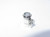Paper Coffee Cup sterling silver charm .925 Drinks charms side view