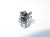 Grenade sterling silver charm .925 Hand Grenades charms side view