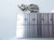 Moose with Children sterling silver charm .925 Mooses charms side view