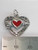 Be My Valentine sterling silver charm .925 Love charms detail