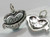 Our Engagement 2D sterling silver charm .925 Love charms alternate view