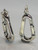 Carabiner sterling silver charm .925 Climbing and climber charms alternate view